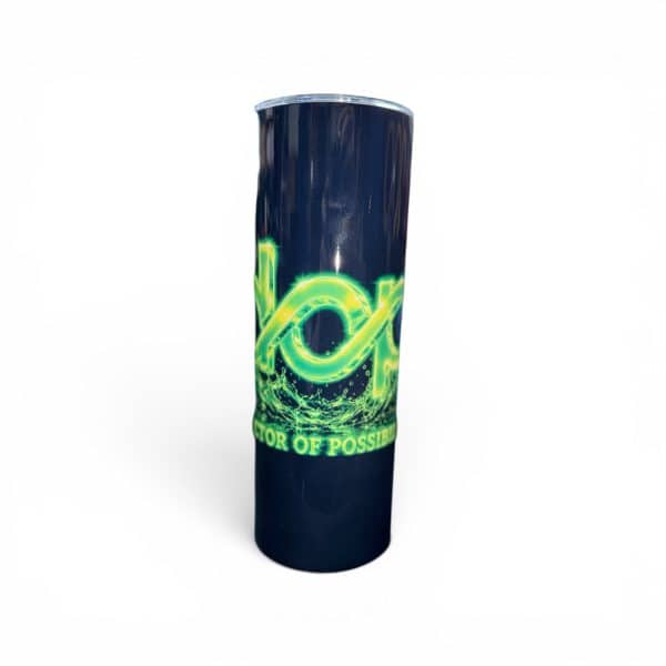 DOP Neon Yellow Splash Tumbler