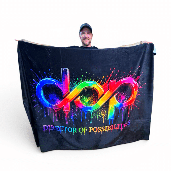 DOP Paint Splatter Blanket