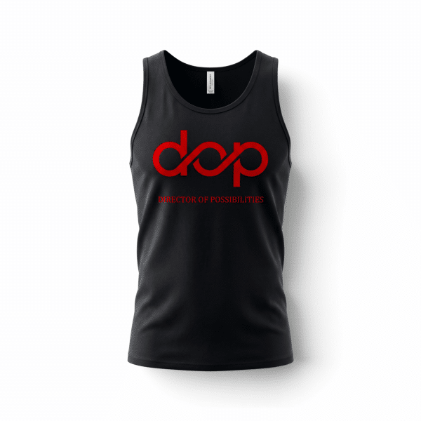 Men's Red DOP Tank Top
