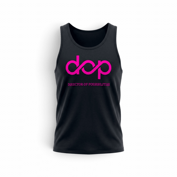 Men's Hot Pink DOP Tank Top
